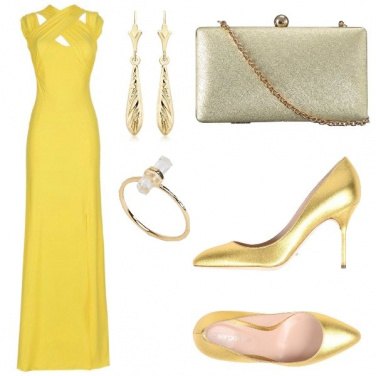 Outfit Cerimonia stile Amal