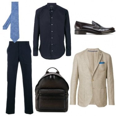 Outfit Lo zaino business