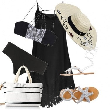 Outfit Chic in spiaggia