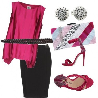 Outfit Glamour fucsia