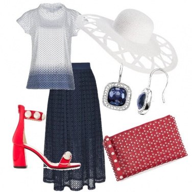 Outfit Fashionista bicolore