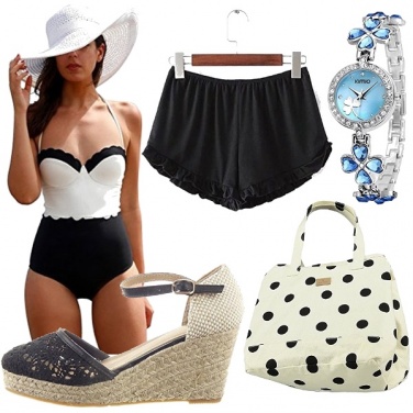 Outfit Al mare spendendo poco