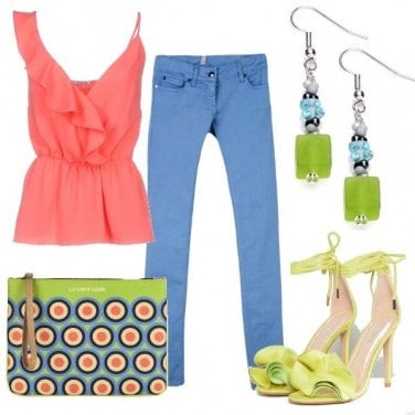 Outfit Verde acido