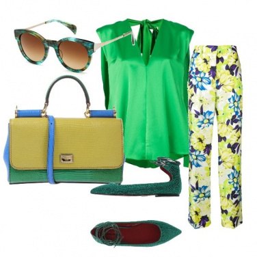 Outfit Green glam