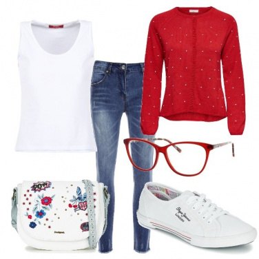 Outfit Red and Love