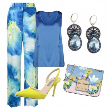 Outfit Il pantalone fantasia