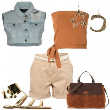Outfit Shorts e top