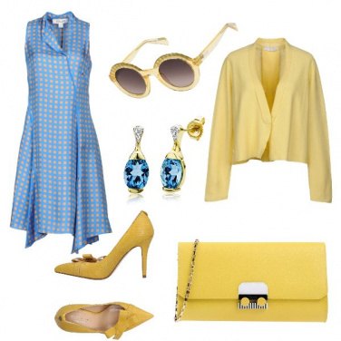 Outfit Pois gialli
