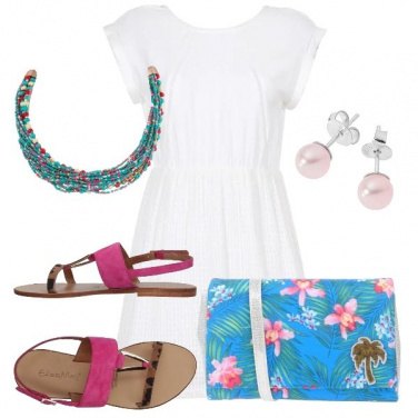 Outfit Borsa a fiori