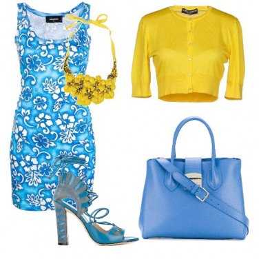 Outfit Serata in fiore