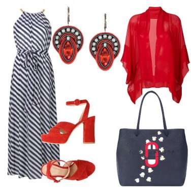 Outfit Dettagli rouge