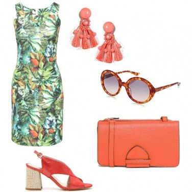Outfit Galmour floreale