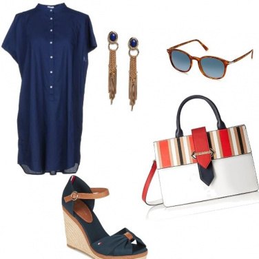 Outfit Originale in Blu