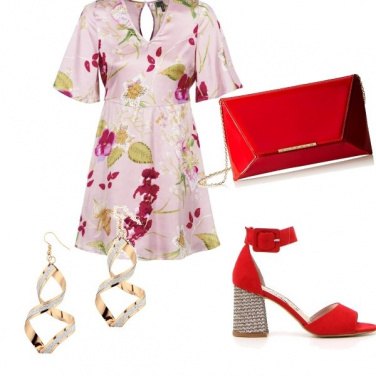 Outfit Accessori in rosso..