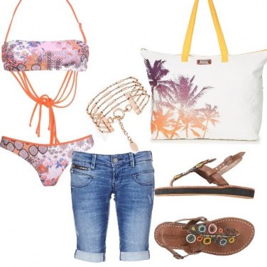 Outfit Free style on the beach