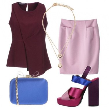 Outfit I sandali multicolore