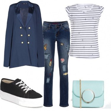 Outfit In ufficio con le sneakers