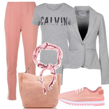 Outfit Una giacca in felpa