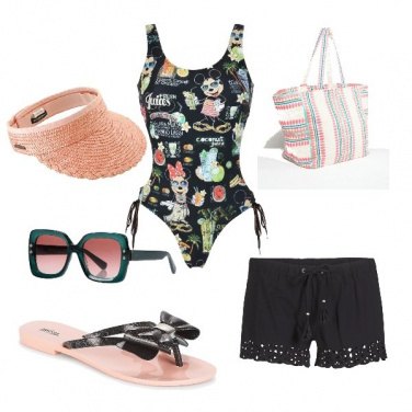 Outfit In spiaggia con Mickey Mouse