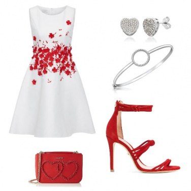 Outfit Giornata in rosso