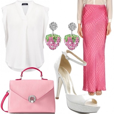 Outfit Panna e fragole