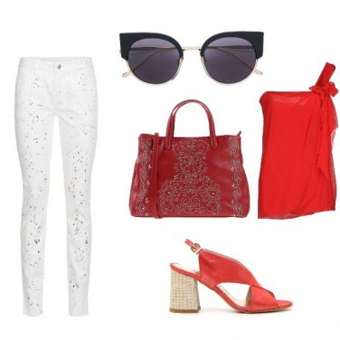 Outfit Il rosso & nero