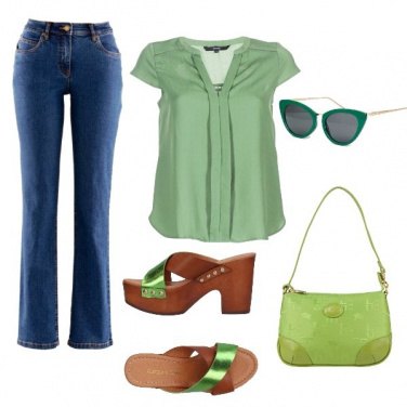 Outfit Green total look