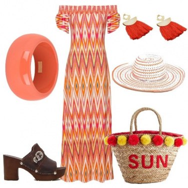 Outfit Con i colori del sole