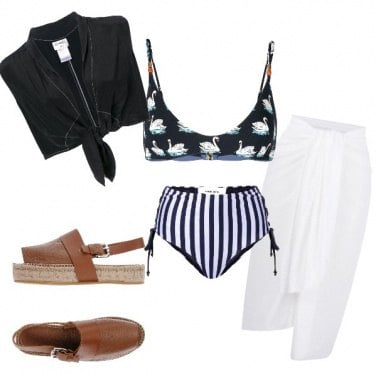 Outfit Al mare con stile.