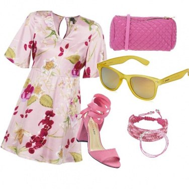Outfit Vedo tutto rosa