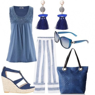 Outfit Le righe del mare