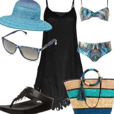 Outfit Al mare, ma...pronta per il bagno