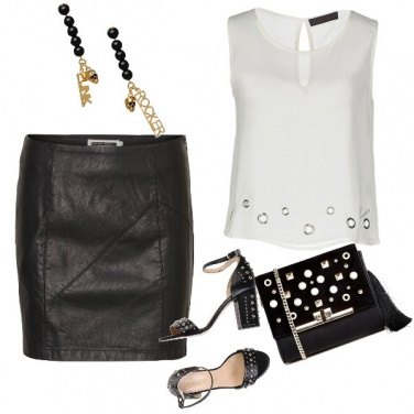 Outfit Rock con stile