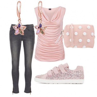 Outfit Un po’ di rosa