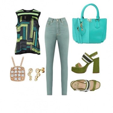 Outfit CMPS Eleganza in jeans
