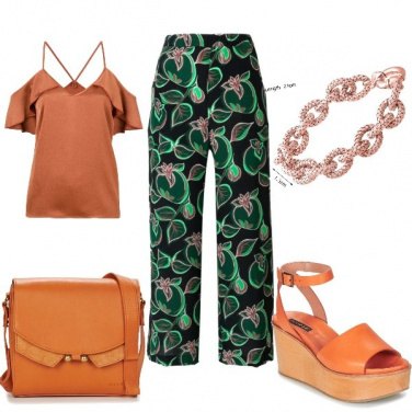Outfit A lezione ... color ruggine