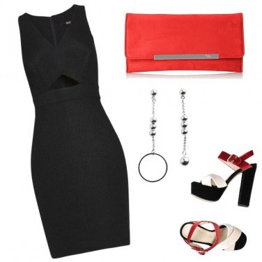 Outfit Nero vs Rosso