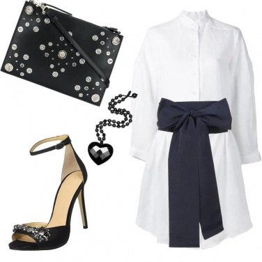 Outfit Black & white
