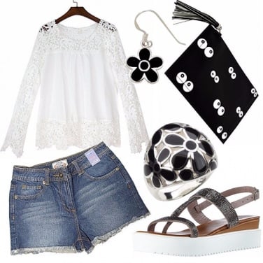 Outfit Eyes on flowers