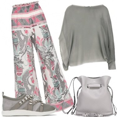 Outfit Pantalone fantasia