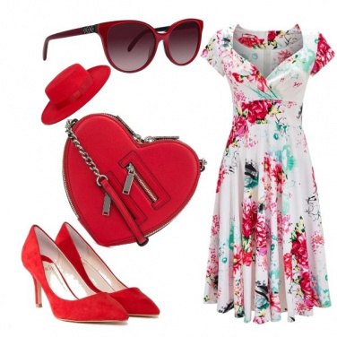 Outfit Red passion