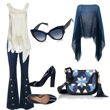 Outfit Jeans e mantella