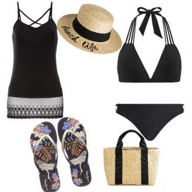 Outfit Black sea