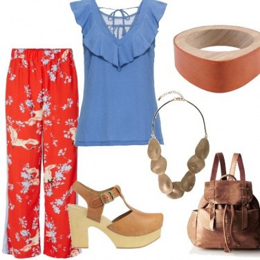 Outfit Pantalone fantasia