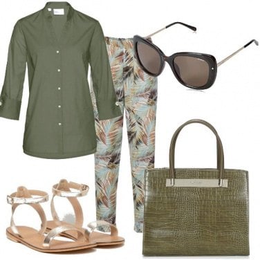 Outfit Sandali dorati