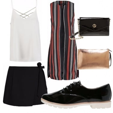 Outfit Gessato e stringato!