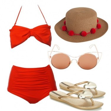 Outfit Allacciato dietro e con fiocco