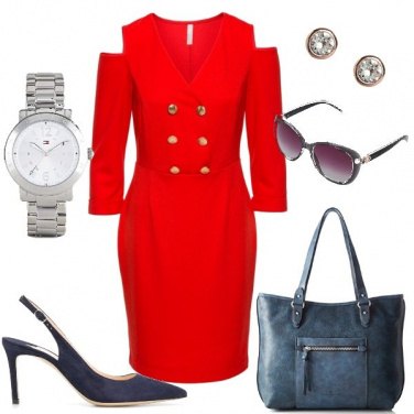 Outfit L\'abito con le spalle scoperte