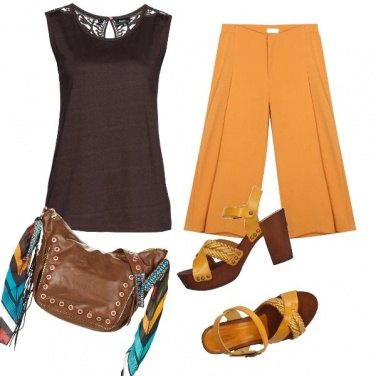 Outfit Colori ambrati