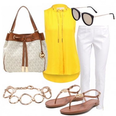 Outfit Un tocco di giallo